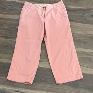Tommy Bahama Pink Stretch Capri Pants 6